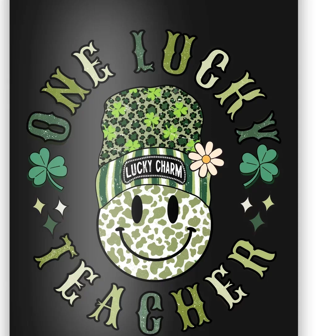 One Lucky Teacher St Patricks Day Poster