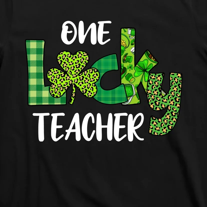 One Lucky Teacher St T-Shirt