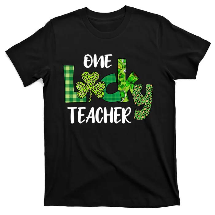 One Lucky Teacher St T-Shirt