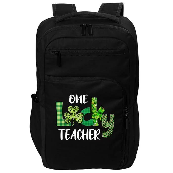 One Lucky Teacher St Impact Tech Backpack