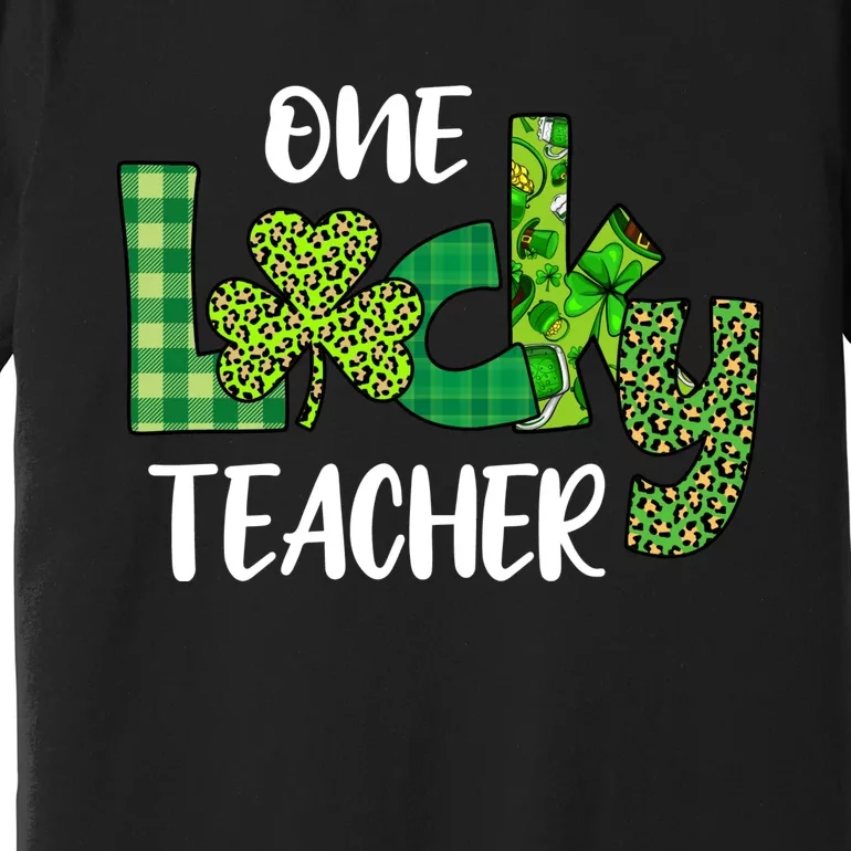 One Lucky Teacher St Premium T-Shirt