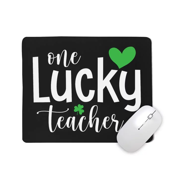 One Lucky Teacher Mousepad