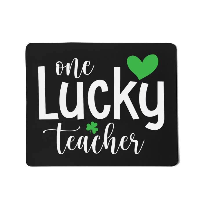 One Lucky Teacher Mousepad