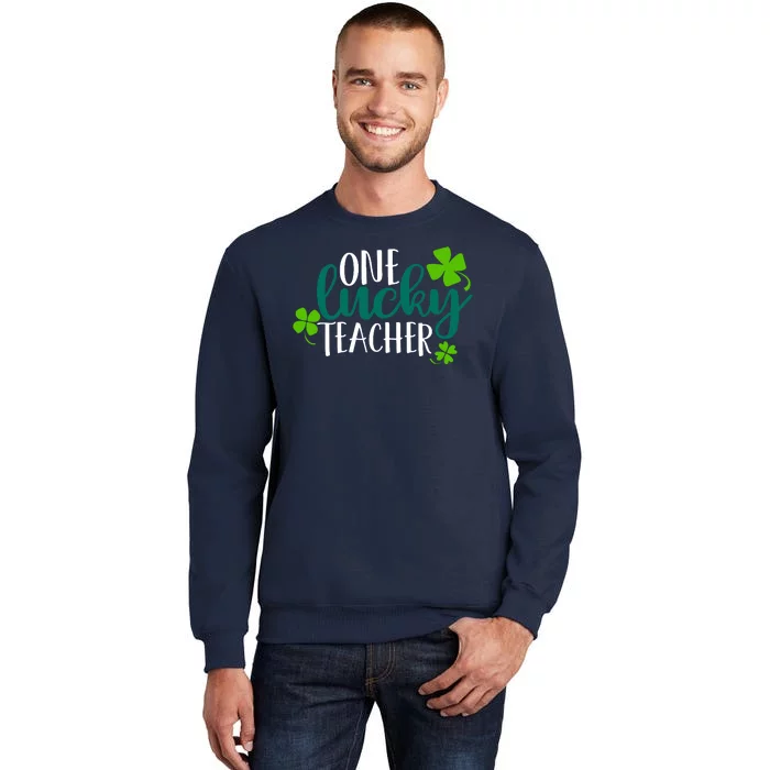 One Lucky Teacher St Patrick's Day Sweatshirt