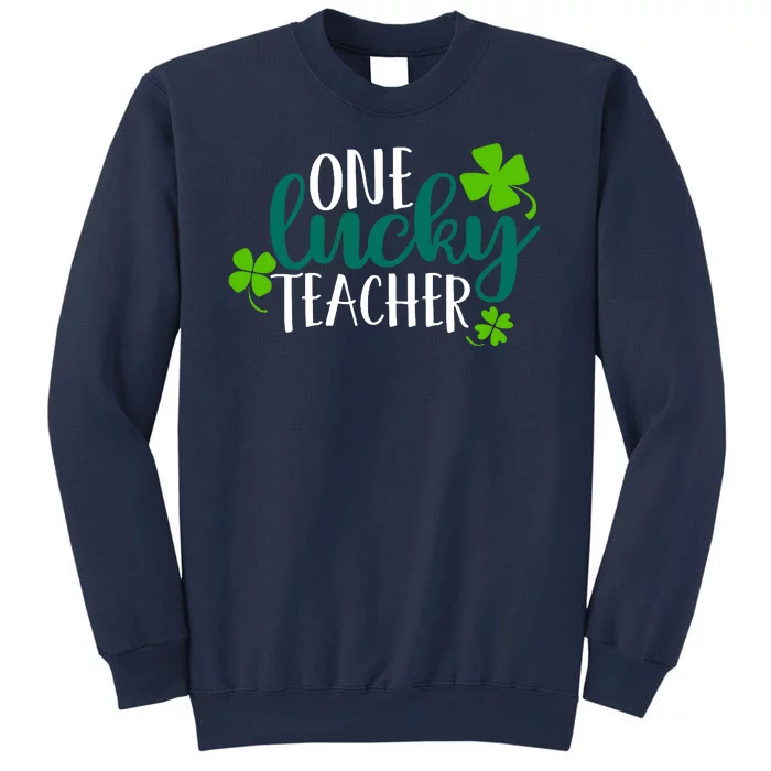 One Lucky Teacher St Patrick's Day Sweatshirt