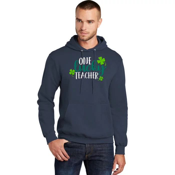 One Lucky Teacher St Patrick's Day Tall Hoodie