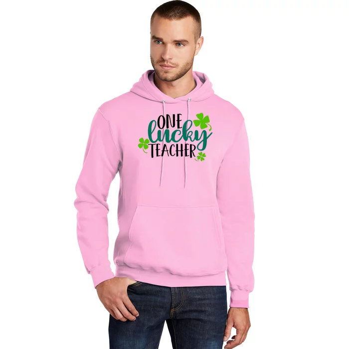 One Lucky Teacher St Patrick's Day Hoodie