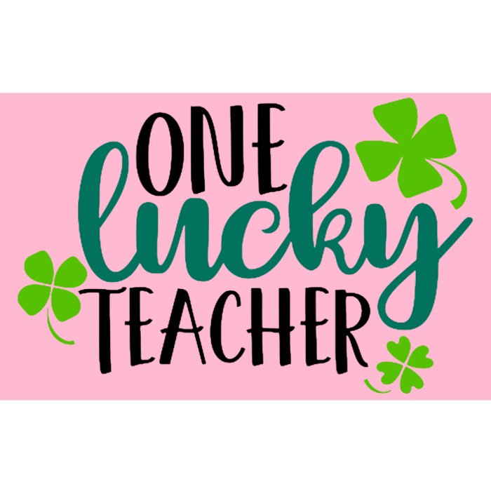 One Lucky Teacher St Patrick's Day Bumper Sticker