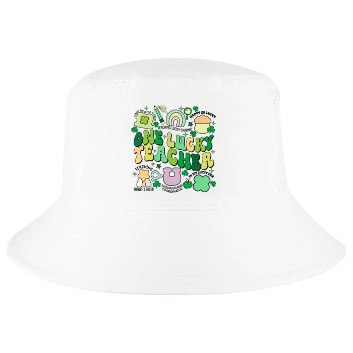 One Lucky Teacher St Patricks Day Irish Teacher Lucky Era Cool Comfort Performance Bucket Hat