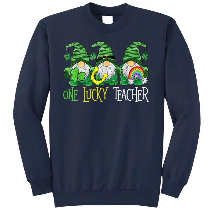 One Lucky Teacher Gnome St Patrick's Day Sweatshirt