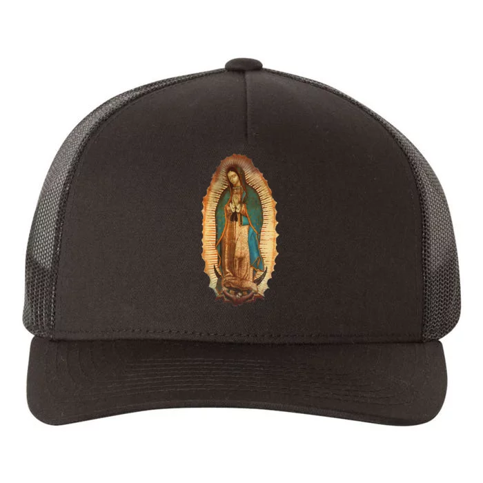 Our Lady Virgen De Guadalupe Virgin Mary Yupoong Adult 5-Panel Trucker Hat