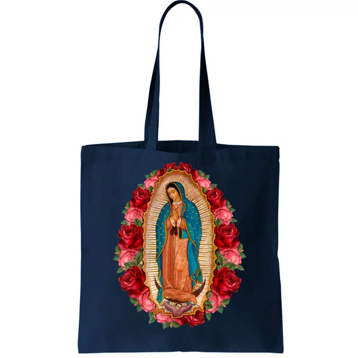 Our Lady Virgen De Guadalupe Virgin Mary Gracias Madre Tote Bag