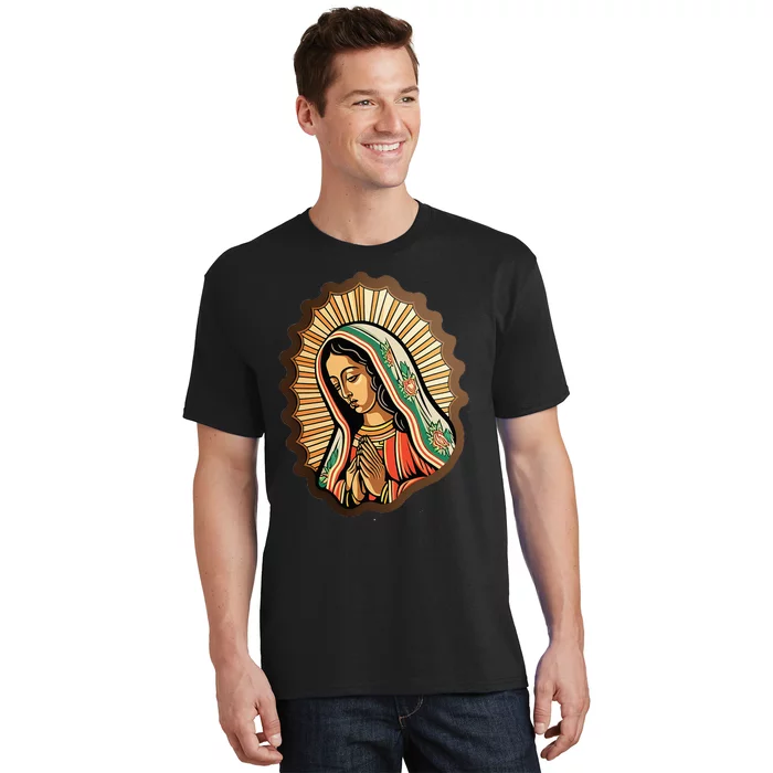 Our Lady Virgen De Guadalupe Mexico Religious T-Shirt