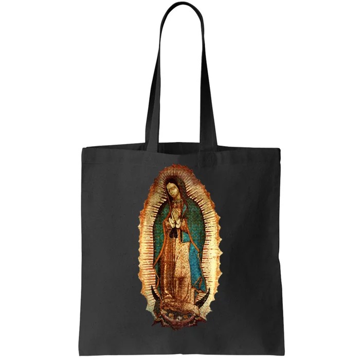 Our Lady Virgen De Guadalupe Maria Virgin Mary Tote Bag