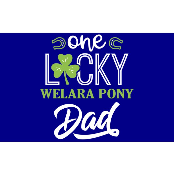 One Lucky Welara Pony Horse Dad Irish Horseback Riding Great Gift Bumper Sticker