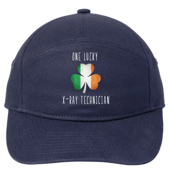 One Lucky Xgiftray Technician St Patricks Day Healthcare Cute Gift 7-Panel Snapback Hat