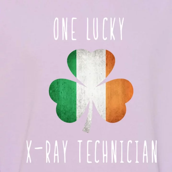 One Lucky Xgiftray Technician St Patricks Day Healthcare Cute Gift Garment-Dyed Sweatshirt