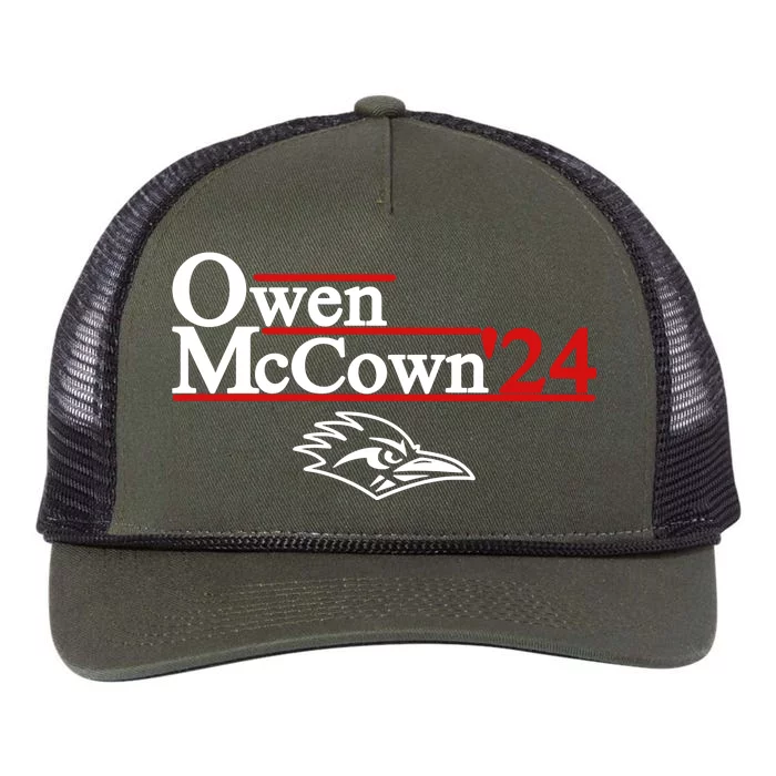 Owen Mccown 24 Retro Rope Trucker Hat Cap