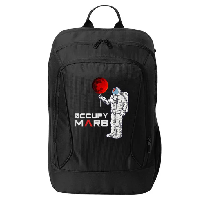 Occupy Mars Astronaut Funny Gift City Backpack