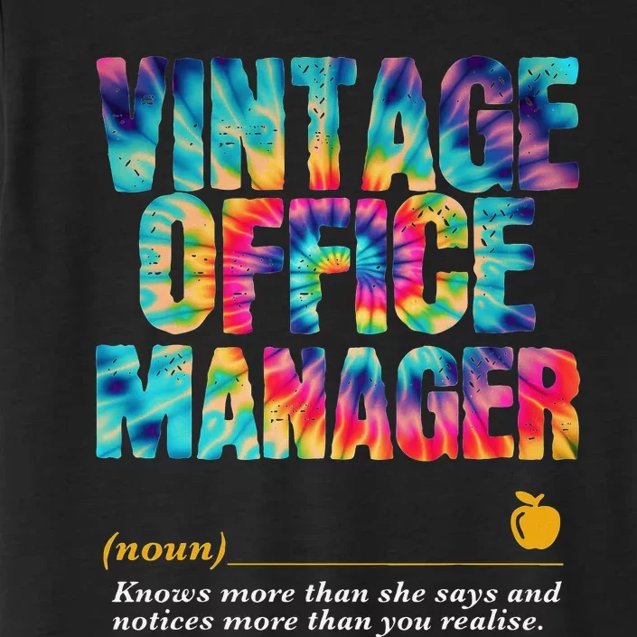 Office Manager Appreciation Week Back To School ChromaSoft Performance T-Shirt