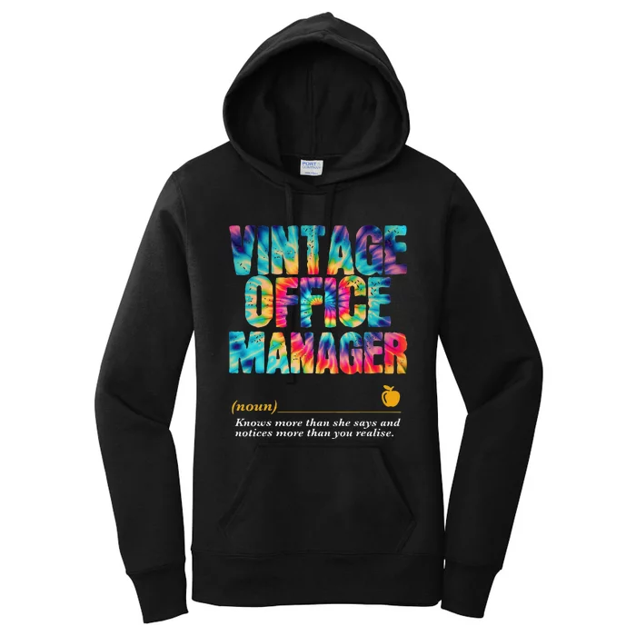 Office Manager Appreciation Week Back To School Women's Pullover Hoodie