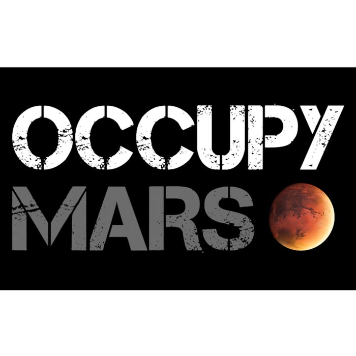 Occupy Mars Astronomy Space Explorer Rocket Science Bumper Sticker