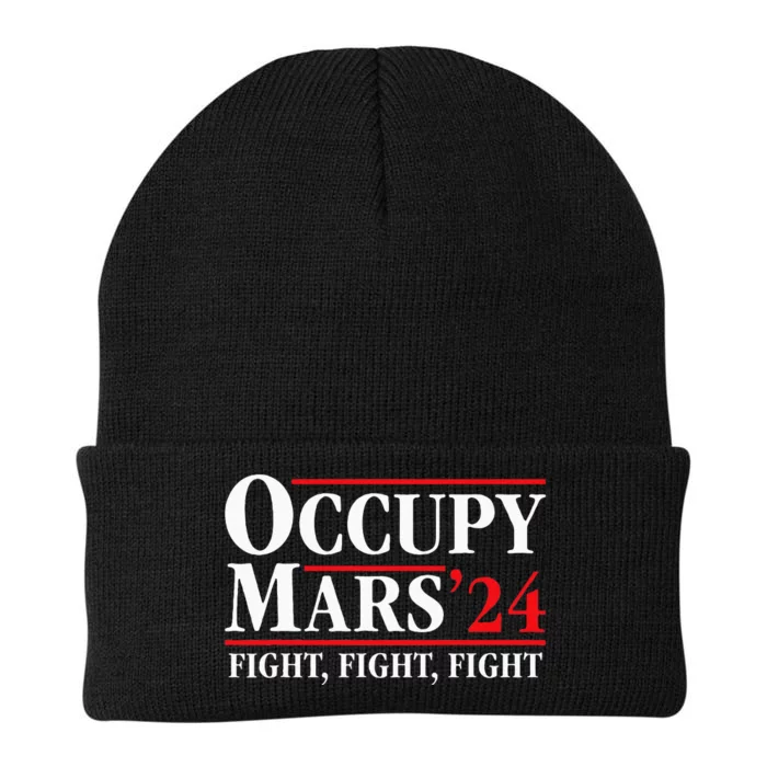 Occupy Mars Astronomy Space Fight Fight Fight Knit Cap Winter Beanie