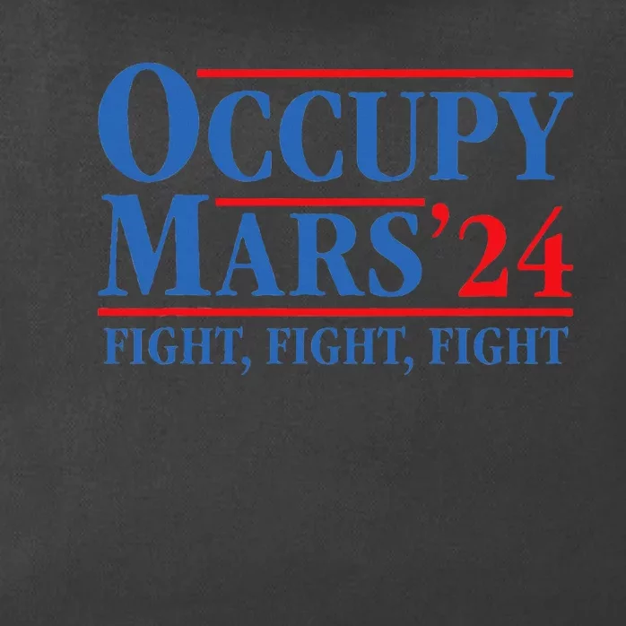 Occupy Mars Astronomy Space Fight Fight Fight Zip Tote Bag