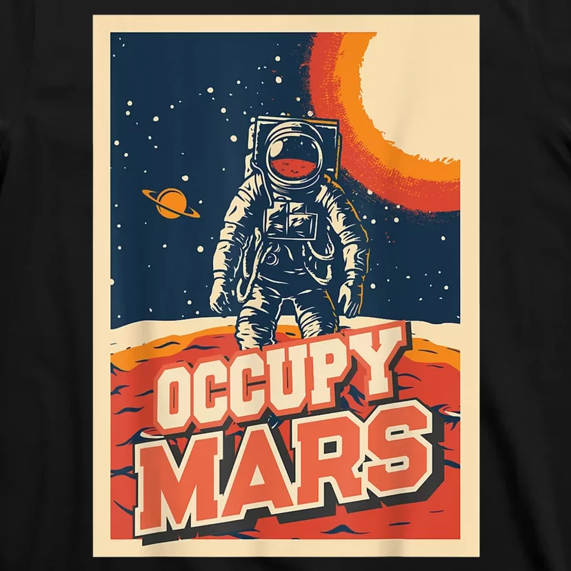 Occupy Mars Aerospace Space Travel T-Shirt