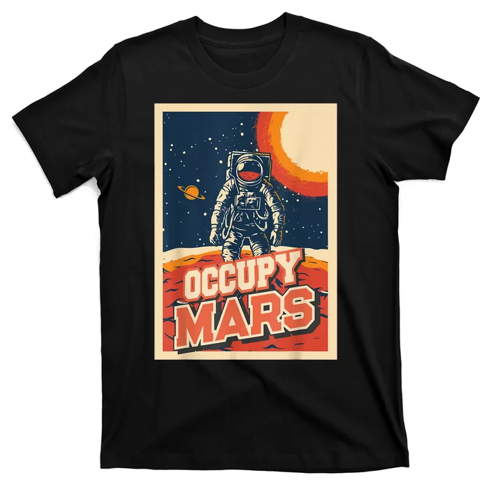 Occupy Mars Aerospace Space Travel T-Shirt