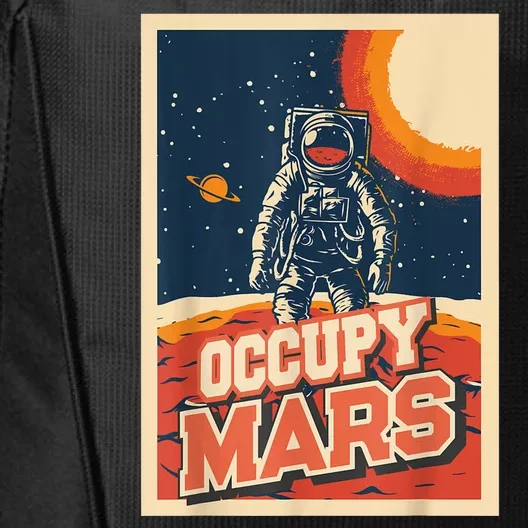 Occupy Mars Aerospace Space Travel City Backpack