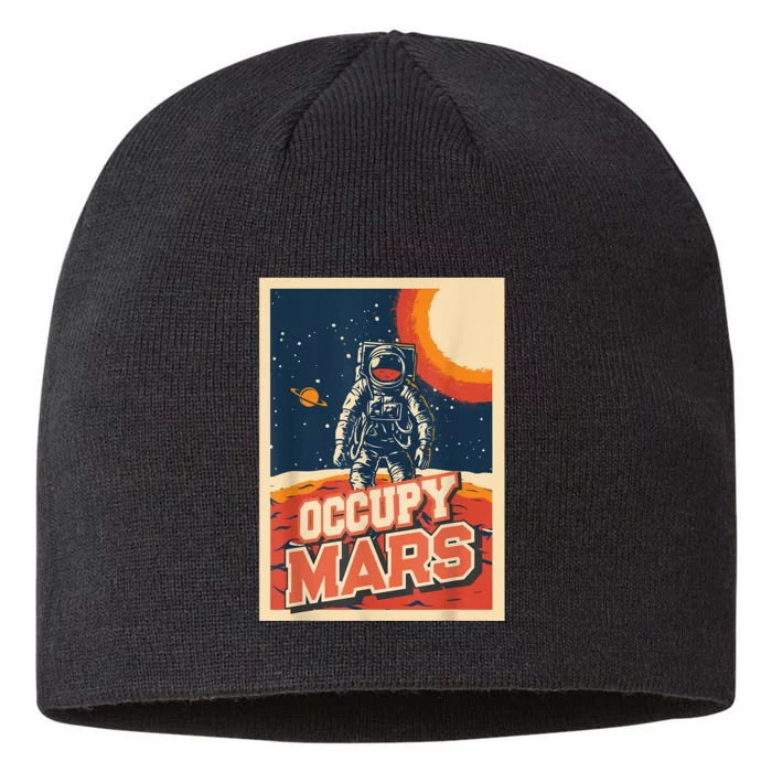 Occupy Mars Aerospace Space Travel 8 1/2in Sustainable Knit Beanie