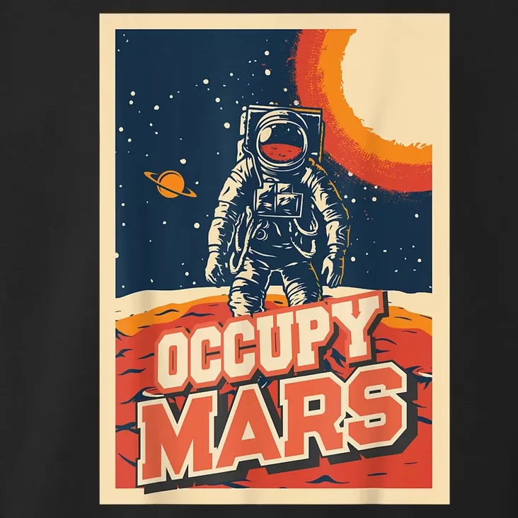 Occupy Mars Aerospace Space Travel Toddler Hoodie