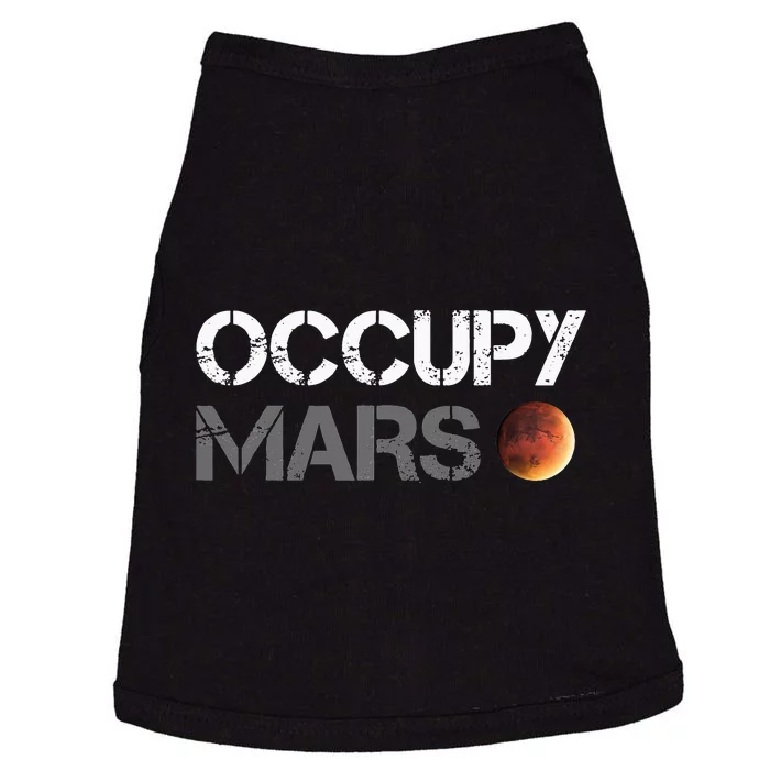 Occupy Mars Astronomy Space Explorer Rocket Science Doggie Tank