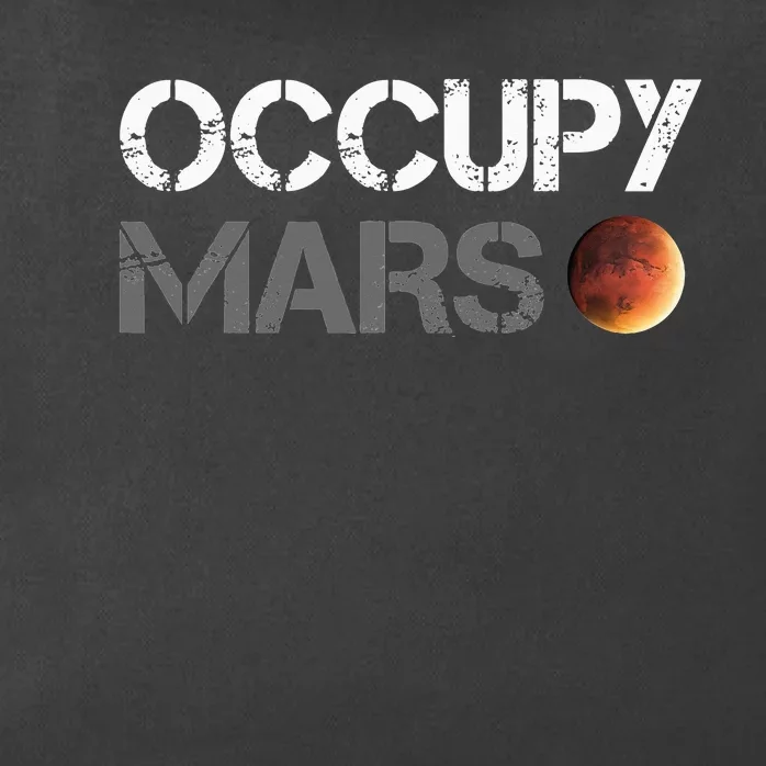 Occupy Mars Astronomy Space Explorer Rocket Science Zip Tote Bag