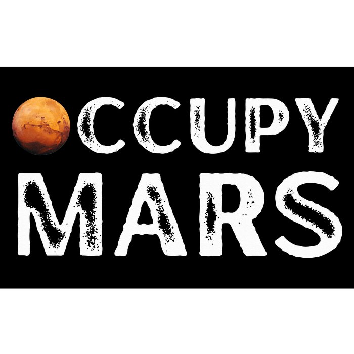 Occupy Mars Astronomy Space Explorer Bumper Sticker