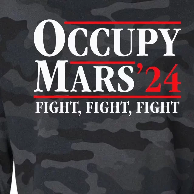 Occupy Mars Astronomy Space Fight Fight Fight Cropped Pullover Crew