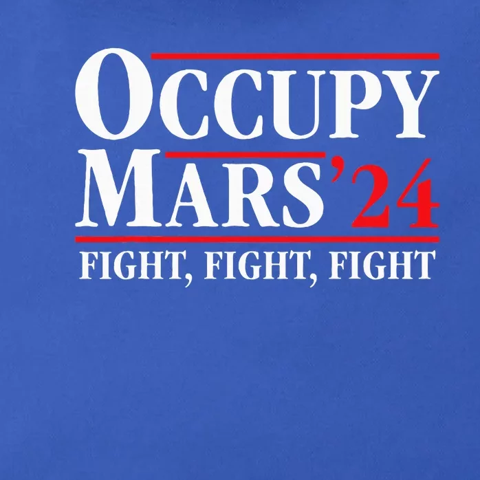 Occupy Mars Astronomy Space Fight Fight Fight Zip Tote Bag