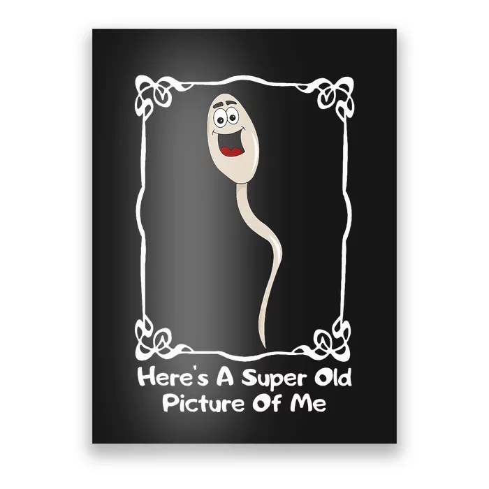 Old Man Birthday Novelty Gag 50 Years Old & Up Poster