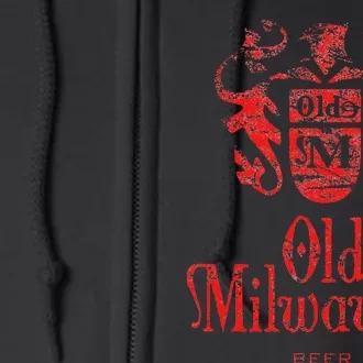 O.L.D Milwaukee Beer Classic Full Zip Hoodie