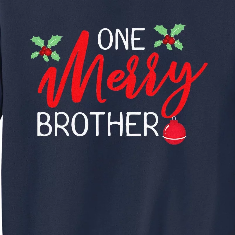 One Merry Brother Christmas Day Family Matching Gift Sweatshirt