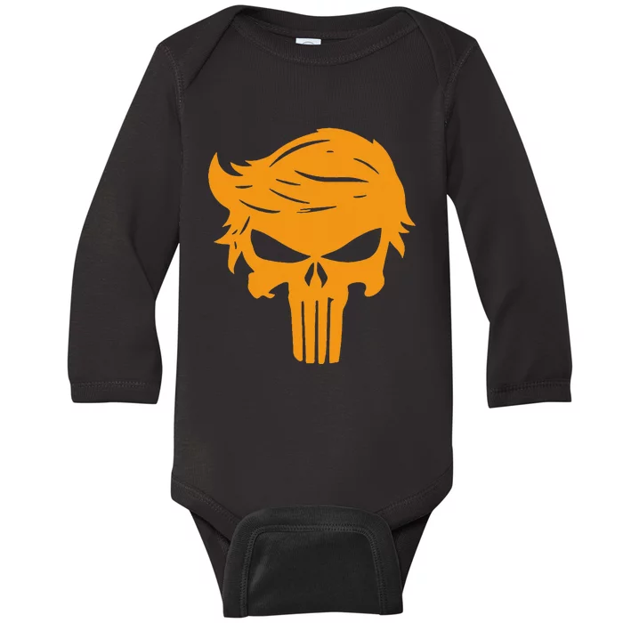 Orange Man Bad Vote For Trump 2024 Baby Long Sleeve Bodysuit