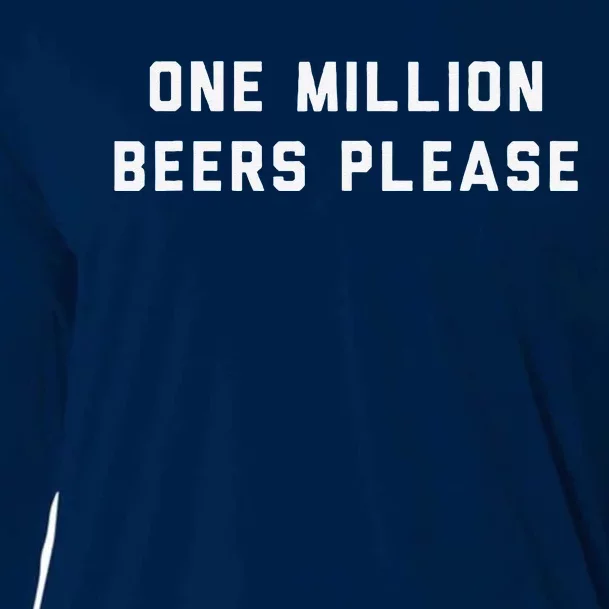 One Million Beers Please Cooling Performance Long Sleeve Crew