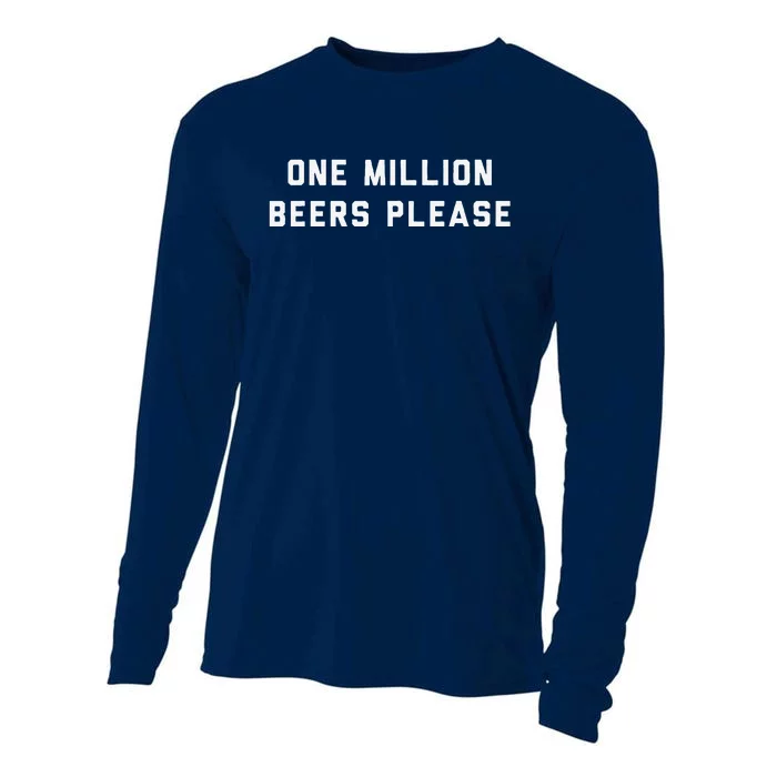 One Million Beers Please Cooling Performance Long Sleeve Crew