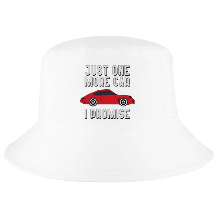 One More Car Part I Promise For Car Enthusiast Cool Comfort Performance Bucket Hat