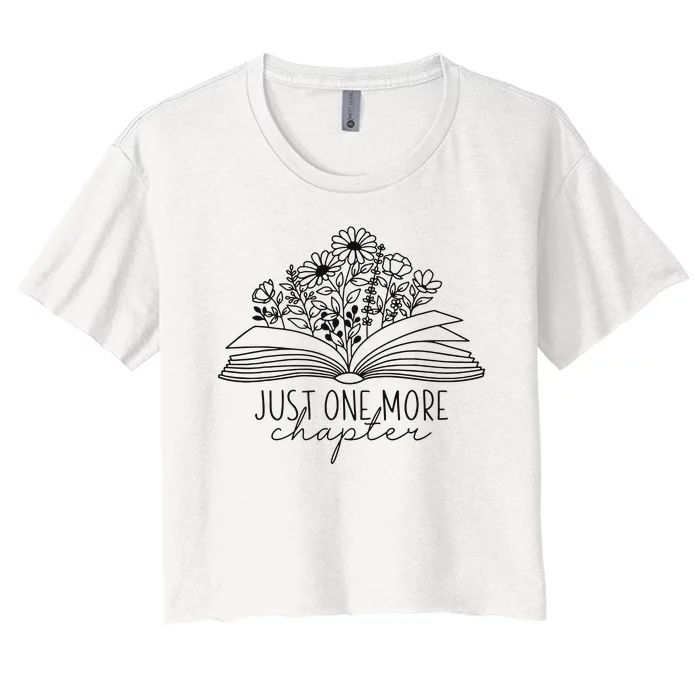 One More Chapter Women's Crop Top Tee