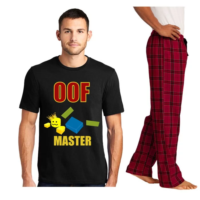 Oof Master Computer Video Game Funny Noob Gamer Great Gift Pajama Set