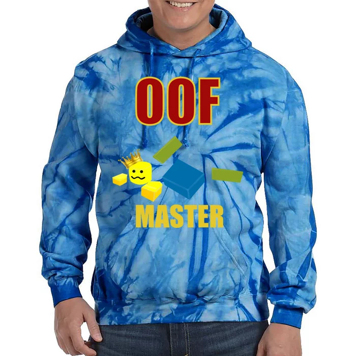 Oof Master Computer Video Game Funny Noob Gamer Great Gift Tie Dye Hoodie