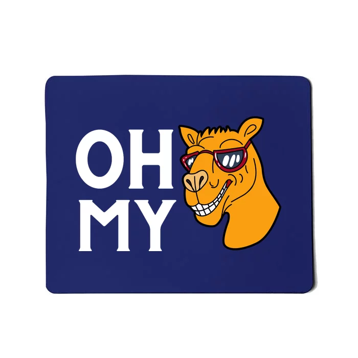 Oh My Camels Funny Mousepad