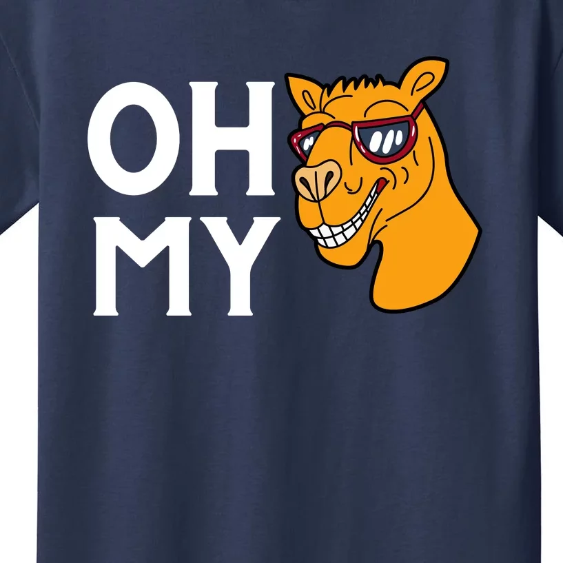 Oh My Camels Funny Kids T-Shirt